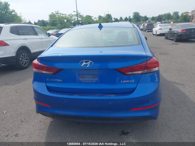 2017 Hyundai Elantra Limited Ultimate მანქანა იყიდება აუქციონზე, vin: KMHD84LF3HU136589, აუქციონის ნომერი: 12650854