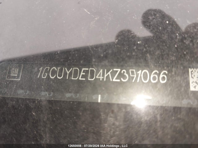 1GCUYDED4KZ391066 Chevrolet Silverado K1500 Lt
