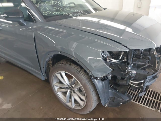 Продаж на аукціоні авто 2025 Audi Q3 Premium 40, vin: WA1AUCF32S1017885, номер лоту: 12650860