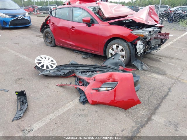 2018 Mazda Mazda3 Sport მანქანა იყიდება აუქციონზე, vin: 3MZBN1K77JM256657, აუქციონის ნომერი: 12650864