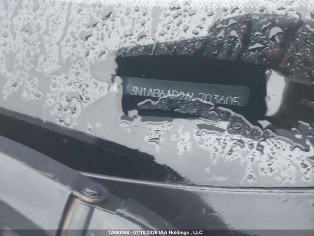 Aukcja sprzedaży 2010 Nissan Sentra 2.0/2.0s/sr/2.0sl, vin: 3N1AB6AP2AL703605, numer aukcji: 12650868