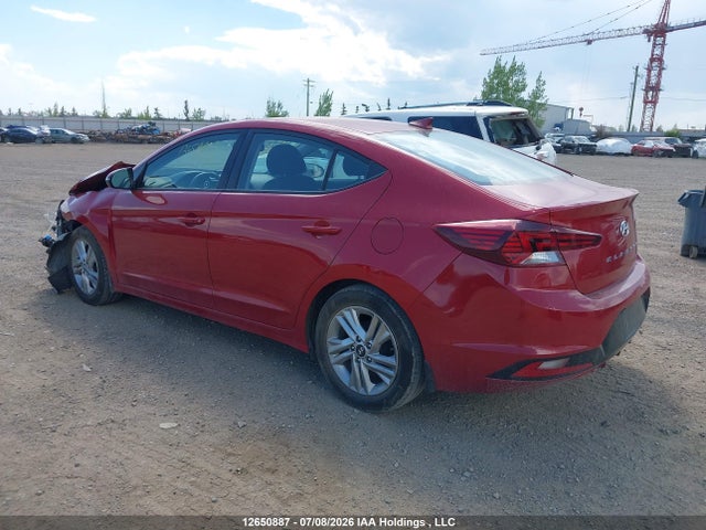 Продажа на аукционе авто 2020 Hyundai Elantra, vin: KMHD84LF5LU101612, номер лота: 12650887