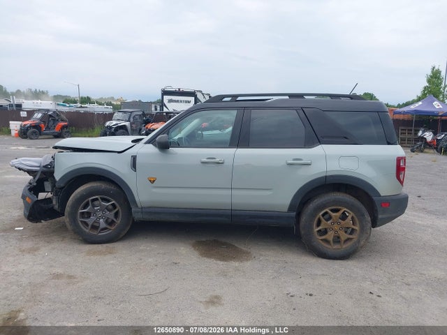 Продажа на аукционе авто 2022 Ford Bronco Sport Badlands, vin: 3FMCR9D91NRD70456, номер лота: 12650890