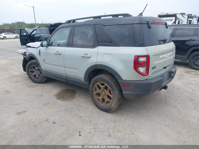 Продажа на аукционе авто 2022 Ford Bronco Sport Badlands, vin: 3FMCR9D91NRD70456, номер лота: 12650890