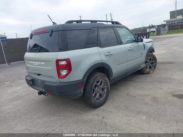 Продажа на аукционе авто 2022 Ford Bronco Sport Badlands, vin: 3FMCR9D91NRD70456, номер лота: 12650890