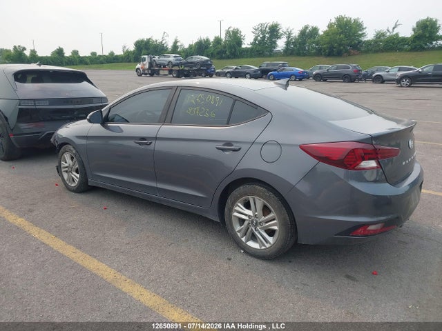12650891 :رقم المزاد ، KMHD84LF3KU837236 vin ، 2019 Hyundai Elantra Preferred مزاد بيع