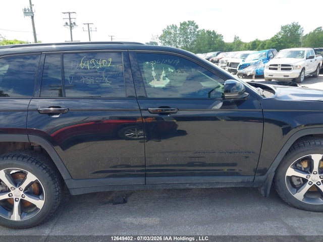 12649402 :رقم المزاد ، 1C4RJYB63N8734676 vin ، 2022 Jeep Grand Cherokee 4xe Limited مزاد بيع