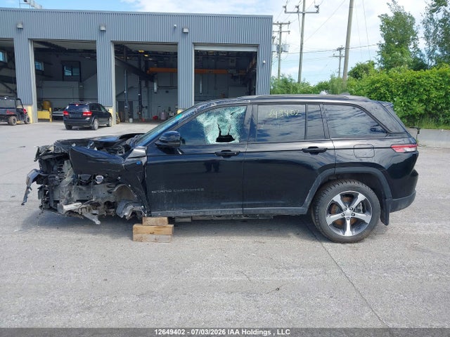 12649402 :رقم المزاد ، 1C4RJYB63N8734676 vin ، 2022 Jeep Grand Cherokee 4xe Limited مزاد بيع