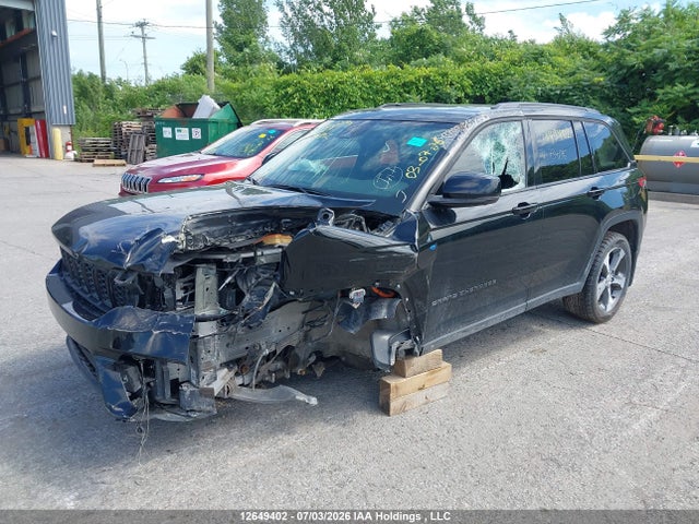 12649402 :رقم المزاد ، 1C4RJYB63N8734676 vin ، 2022 Jeep Grand Cherokee 4xe Limited مزاد بيع