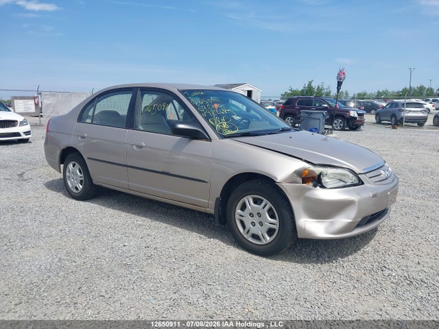 2002 Honda Civic Dx მანქანა იყიდება აუქციონზე, vin: 2HGES16492H922685, აუქციონის ნომერი: 12650911