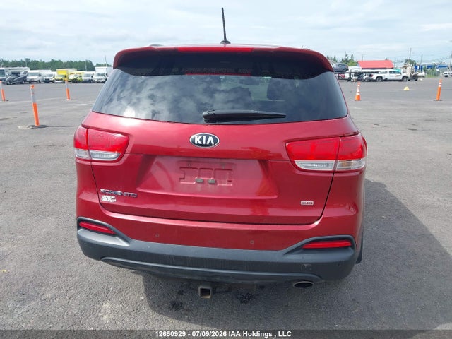 12650929 :رقم المزاد ، 5XYPG4A36GG039450 vin ، 2016 Kia Sorento 2.4l Lx مزاد بيع