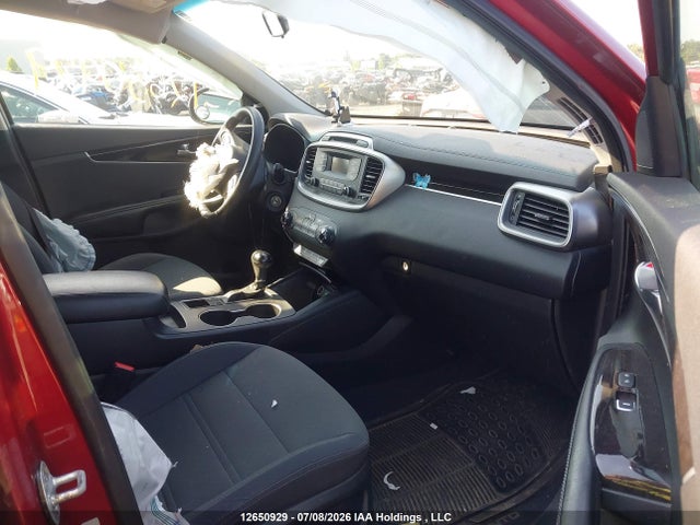 12650929 :رقم المزاد ، 5XYPG4A36GG039450 vin ، 2016 Kia Sorento 2.4l Lx مزاد بيع