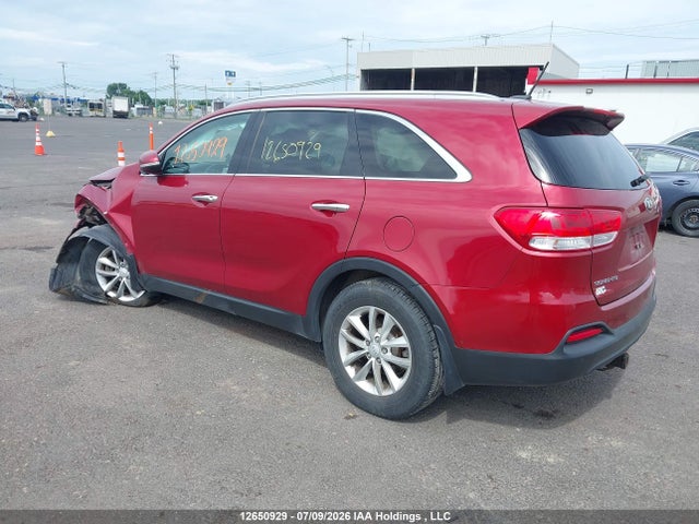 12650929 :رقم المزاد ، 5XYPG4A36GG039450 vin ، 2016 Kia Sorento 2.4l Lx مزاد بيع