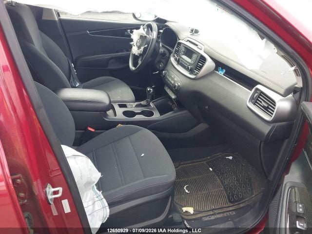 12650929 :رقم المزاد ، 5XYPG4A36GG039450 vin ، 2016 Kia Sorento 2.4l Lx مزاد بيع