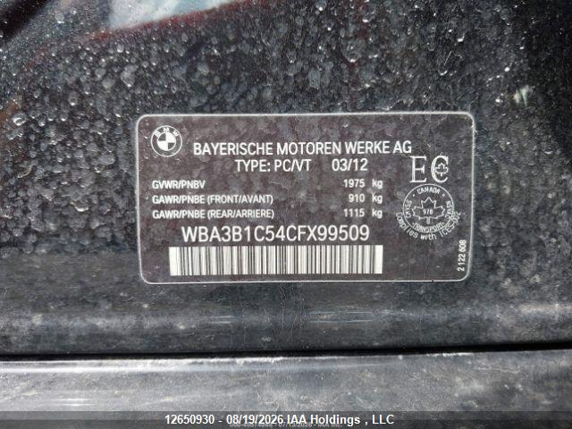 Продажа на аукционе авто 2012 Bmw 320 I, vin: WBA3B1C54CFX99509, номер лота: 12650930