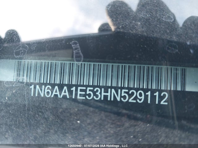 1N6AA1E53HN529112 Nissan Titan Sv/sl/pro-4x/plat Res
