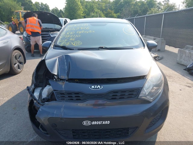 Продажа на аукционе авто 2015 Kia Rio Ex/lx/lx+/sx, vin: KNADM5A37F6982110, номер лота: 12643926