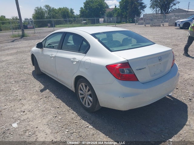 2012 Honda Civic Ex 4dr მანქანა იყიდება აუქციონზე, vin: 2HGFB2F59CH037827, აუქციონის ნომერი: 12650957