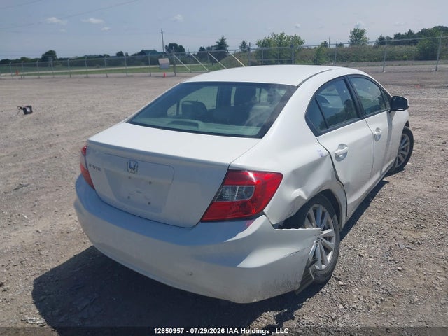 2012 Honda Civic Ex 4dr მანქანა იყიდება აუქციონზე, vin: 2HGFB2F59CH037827, აუქციონის ნომერი: 12650957
