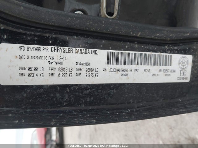 Chrysler 300 Touring 2014 2C3CCAAG1EH235178 Image 21