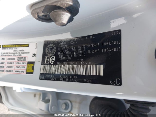 Продаж на аукціоні авто 2025 Toyota Corolla Cross L, vin: 7MUAAABG9SV147554, номер лоту: 12650967