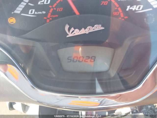 Продаж на аукціоні авто 2018 Vespa Gts 300 Super, vin: ZAPMA39L6J5200378, номер лоту: 12650975