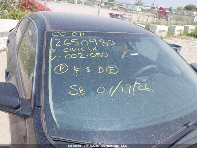 Aukcja sprzedaży 2017 Honda Civic Lx, vin: 2HGFC2F50HH002050, numer aukcji: 12650980