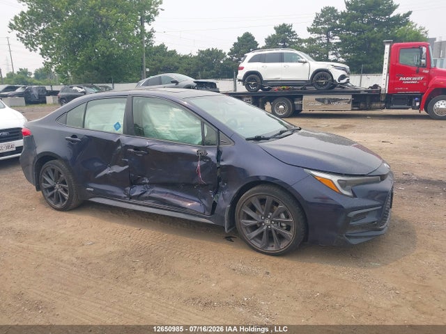 2023 Toyota Corolla Hybrid Se მანქანა იყიდება აუქციონზე, vin: JTDBDMHE4PJ000575, აუქციონის ნომერი: 12650985