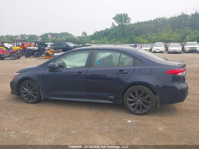 2023 Toyota Corolla Hybrid Se მანქანა იყიდება აუქციონზე, vin: JTDBDMHE4PJ000575, აუქციონის ნომერი: 12650985