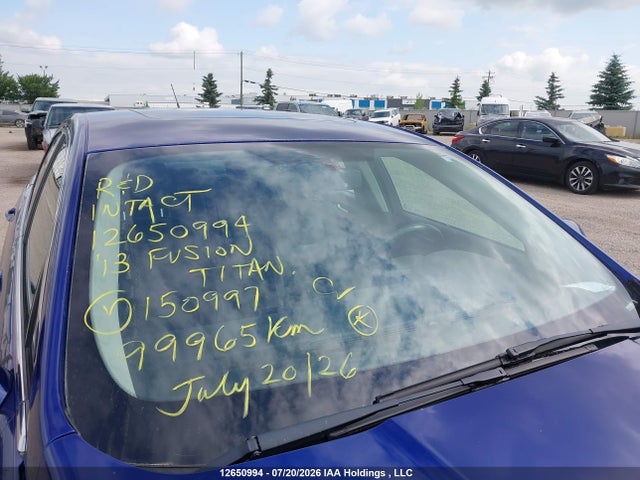 Aukcja sprzedaży 2013 Ford Fusion Titanium, vin: 3FA6P0D9XDR150997, numer aukcji: 12650994