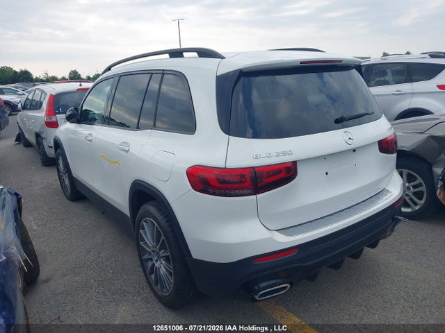 Aukcja sprzedaży 2020 Mercedes-benz Glb 250 4matic, vin: W1N4M4HB3LW074168, numer aukcji: 12651006
