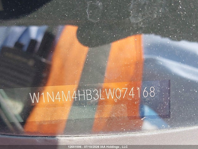 2020 Mercedes-benz Glb 250 4matic მანქანა იყიდება აუქციონზე, vin: W1N4M4HB3LW074168, აუქციონის ნომერი: 12651006