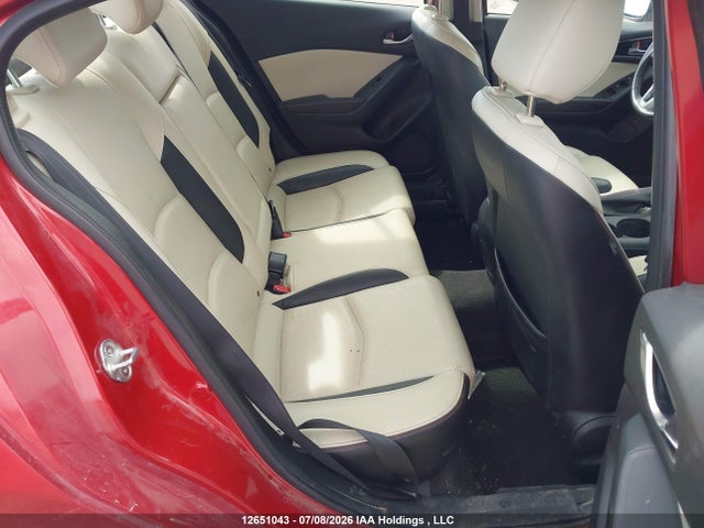 12651043 :رقم المزاد ، JM1BM1W32E1196139 vin ، 2014 Mazda 3 Grand Touring مزاد بيع