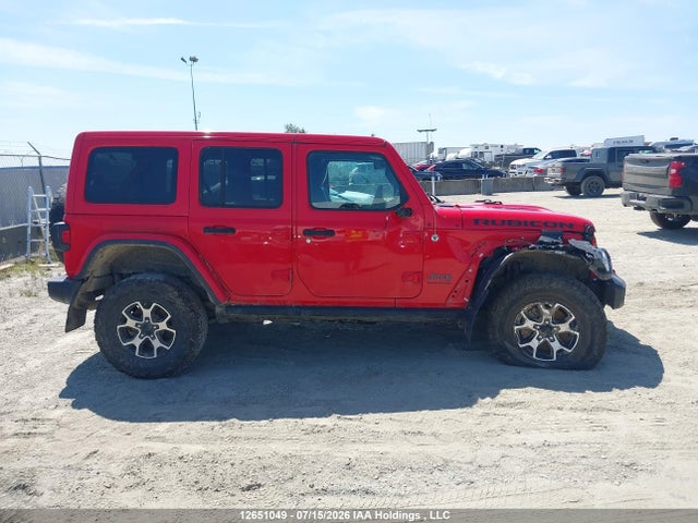 12651049 :رقم المزاد ، 1C4HJXFNXPW573894 vin ، 2023 Jeep Wrangler Rubicon مزاد بيع