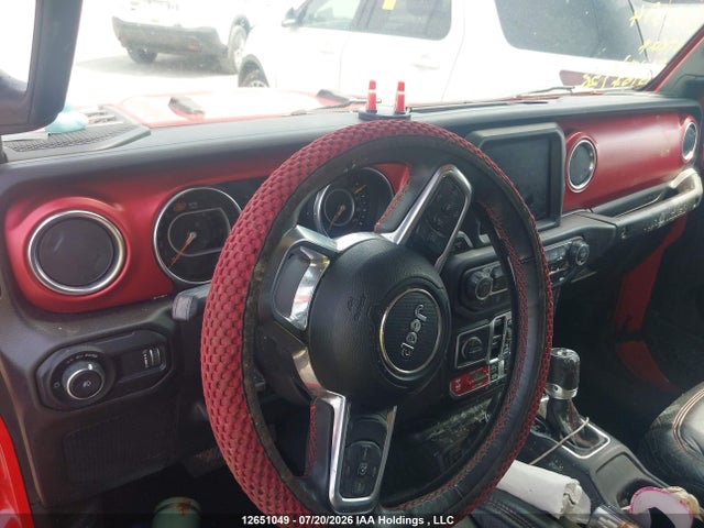12651049 :رقم المزاد ، 1C4HJXFNXPW573894 vin ، 2023 Jeep Wrangler Rubicon مزاد بيع