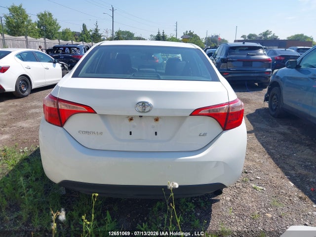 Продаж на аукціоні авто 2017 Toyota Corolla Le, vin: 2T1BURHE8HC869898, номер лоту: 12651069