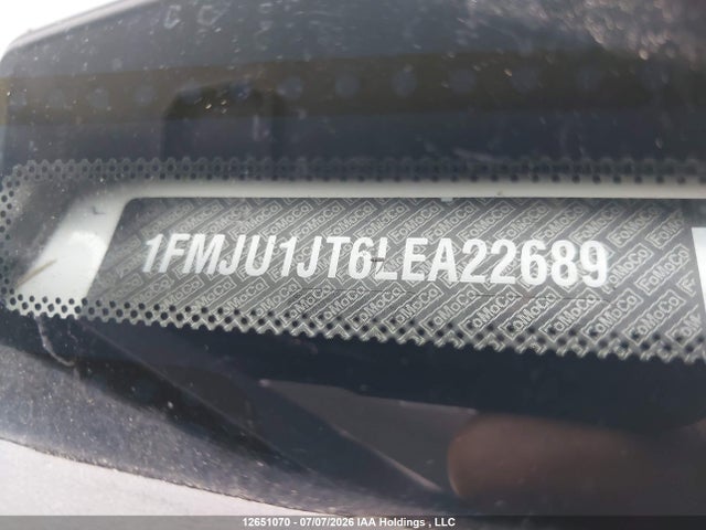 12651070 :رقم المزاد ، 1FMJU1JT6LEA22689 vin ، 2020 Ford Expedition Xlt مزاد بيع