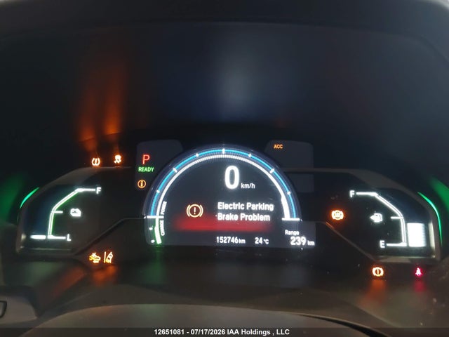2020 Honda Clarity Plug-in Hybrid მანქანა იყიდება აუქციონზე, vin: JHMZC5F1XLC800740, აუქციონის ნომერი: 12651081