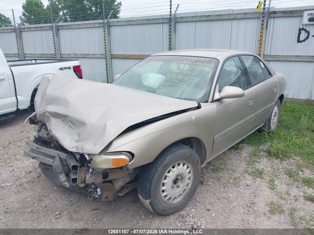 12651107 :رقم المزاد ، 2G4WS52J821110028 vin ، 2002 Buick Century Custom مزاد بيع