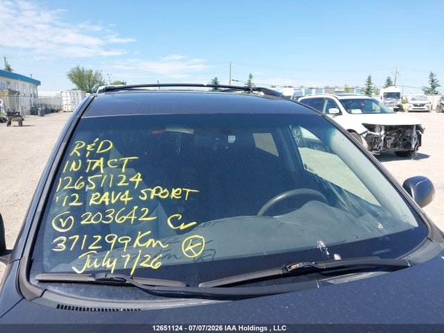 Продажа на аукционе авто 2012 Toyota Rav4 Sport, vin: 2T3RF4DV8CW203642, номер лота: 12651124