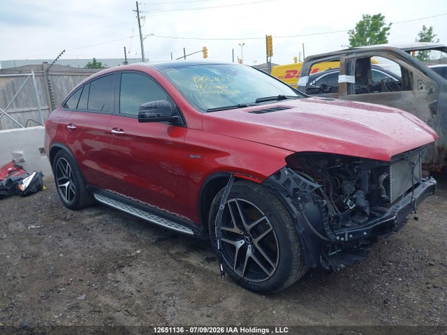 2018 Mercedes-benz Amg Gle 43 Coupe 4matic მანქანა იყიდება აუქციონზე, vin: 4JGED6EB1JA096008, აუქციონის ნომერი: 12651136