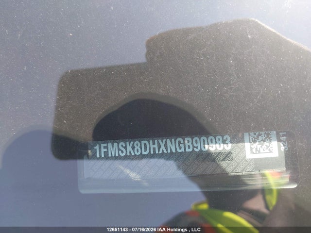 Ford EXPLORER XLT 2022 1FMSK8DHXNGB90983 Image 17