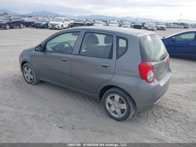 2009 Chevrolet Aveo Lt მანქანა იყიდება აუქციონზე, vin: 3G1TX65EX9L127217, აუქციონის ნომერი: 12651150