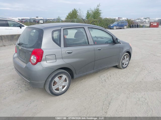2009 Chevrolet Aveo Lt მანქანა იყიდება აუქციონზე, vin: 3G1TX65EX9L127217, აუქციონის ნომერი: 12651150