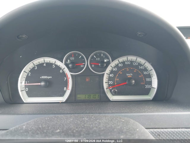 2009 Chevrolet Aveo Lt მანქანა იყიდება აუქციონზე, vin: 3G1TX65EX9L127217, აუქციონის ნომერი: 12651150