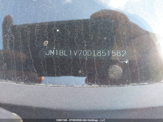 12651168 :رقم المزاد ، JM1BL1V70D1851582 vin ، 2013 Mazda Mazda3 Gs-sky مزاد بيع
