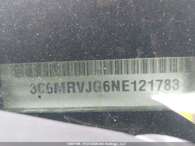3C6MRVJG6NE121783 RAM RAM