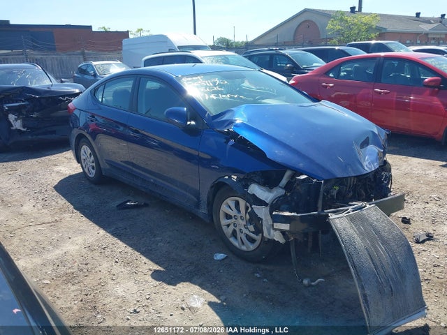 12651172 :رقم المزاد ، 5NPD74LF8HH148626 vin ، 2017 Hyundai Elantra Le مزاد بيع