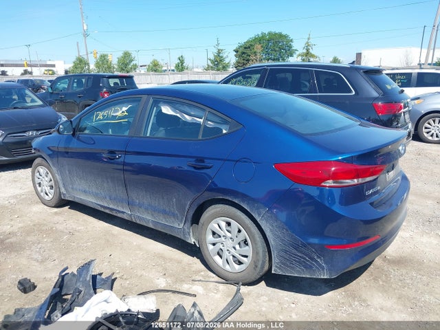 12651172 :رقم المزاد ، 5NPD74LF8HH148626 vin ، 2017 Hyundai Elantra Le مزاد بيع