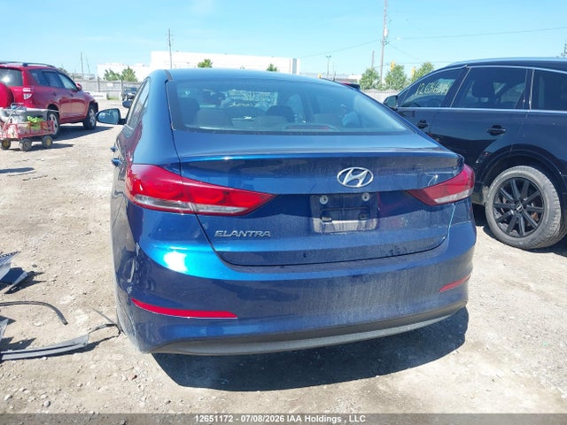 12651172 :رقم المزاد ، 5NPD74LF8HH148626 vin ، 2017 Hyundai Elantra Le مزاد بيع